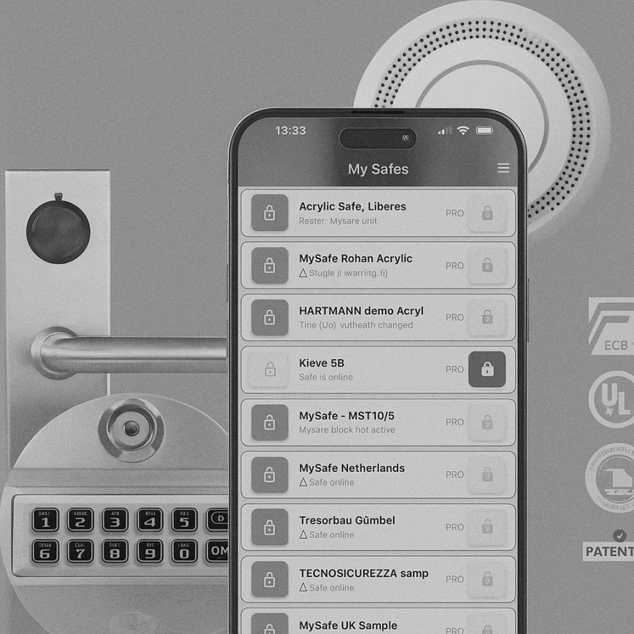 MySafe - Smartes Hochsicherheitsschloss mit APP MySafe - Smartes Hochsicherheitsschloss mit APP